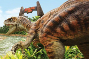 北京环球影城的恐龙是真的吗